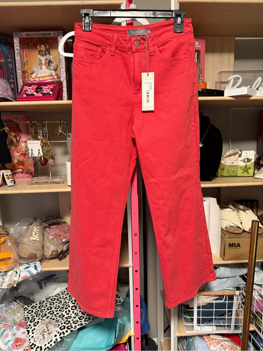 Just USA Cropped Wide Leg Jeans NWT – Size 4